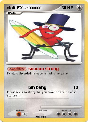 Pokemon clott EX