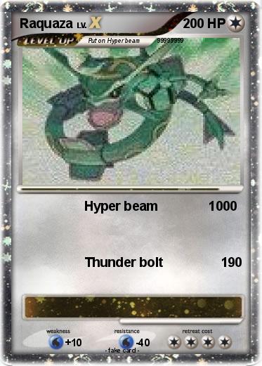 Pokemon Raquaza