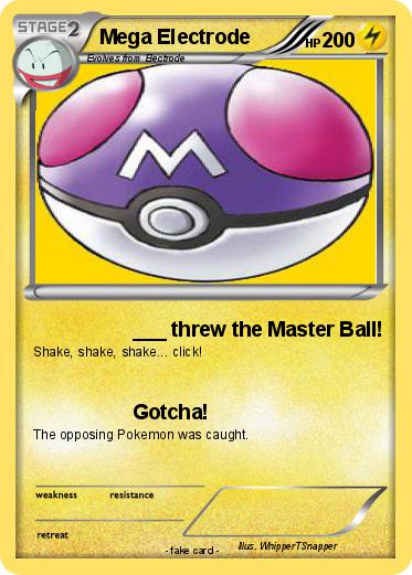 Pokemon Mega Electrode