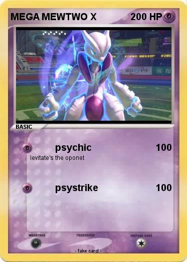 Pokemon MEGA MEWTWO X