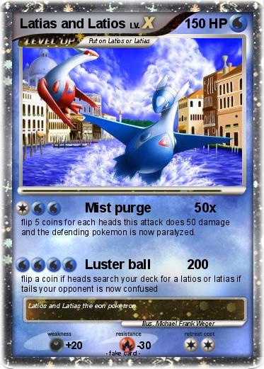 Pokemon Latias and Latios