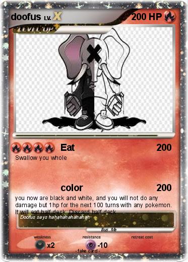 Pokemon doofus