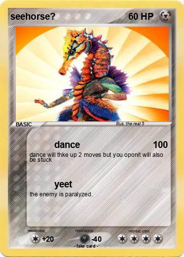 Pokemon seehorse?