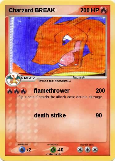 Pokemon Charzard BREAK