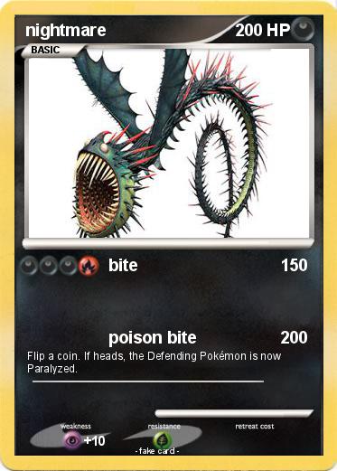 Pokemon nightmare