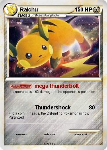 Pokemon Raichu