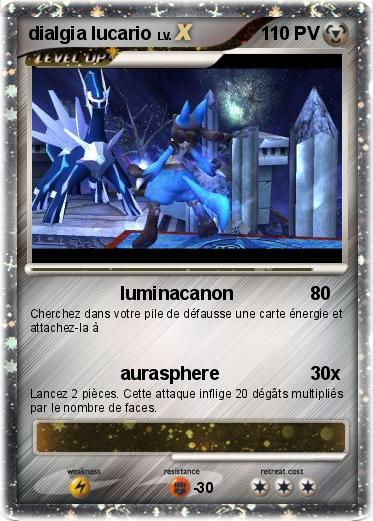 Pokemon dialgia lucario