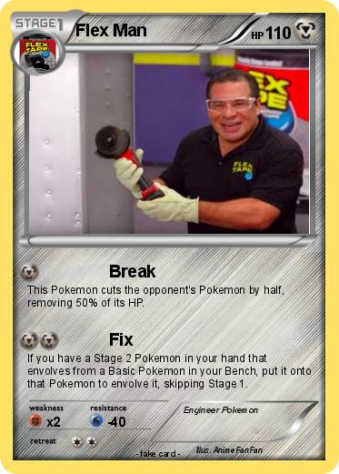 Pokemon Flex Man