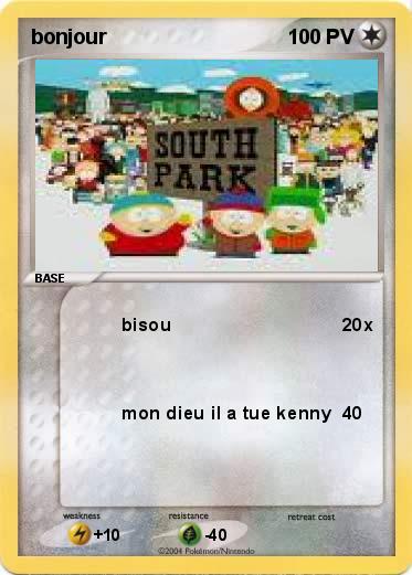Pokemon bonjour