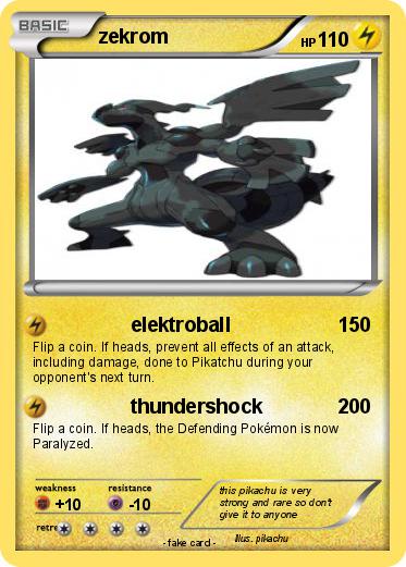 Pokemon zekrom