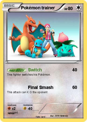 Pokemon Pokémon trainer