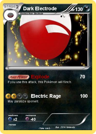 Pokemon Dark Electrode