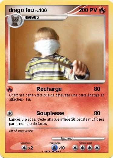 Pokemon drago feu