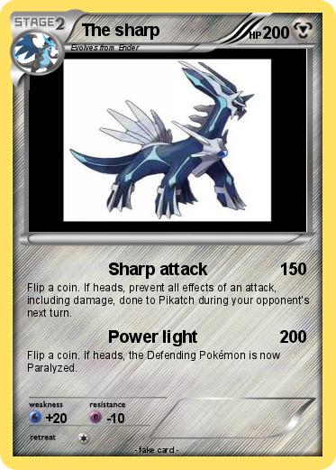 Pokemon The sharp