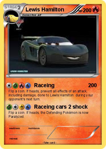 Pokemon Lewis Hamilton