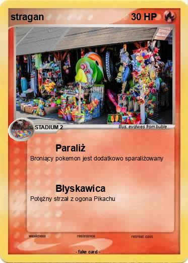 Pokemon stragan