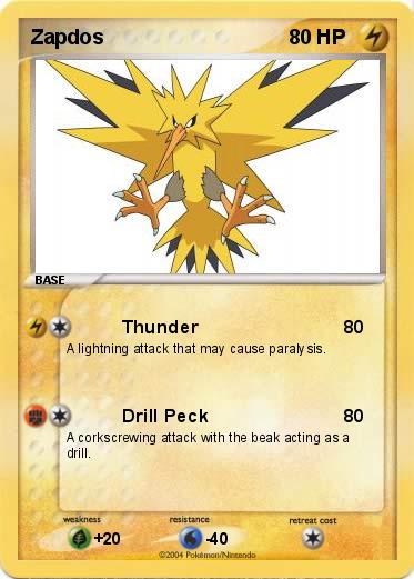 Pokemon Zapdos