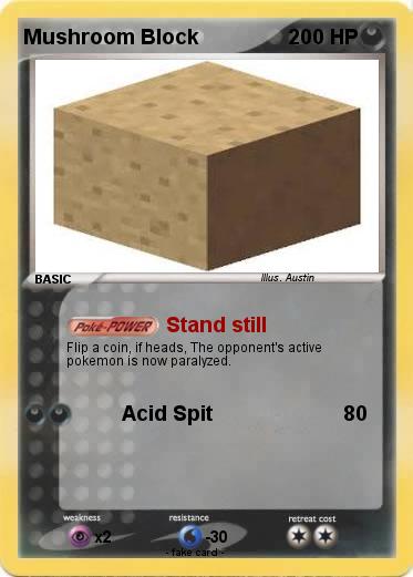 Pokemon Mushroom Block