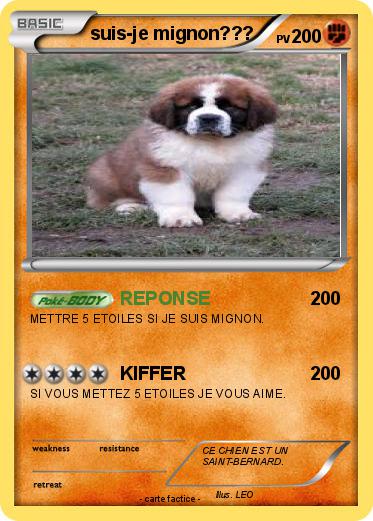 Pokemon suis-je mignon???
