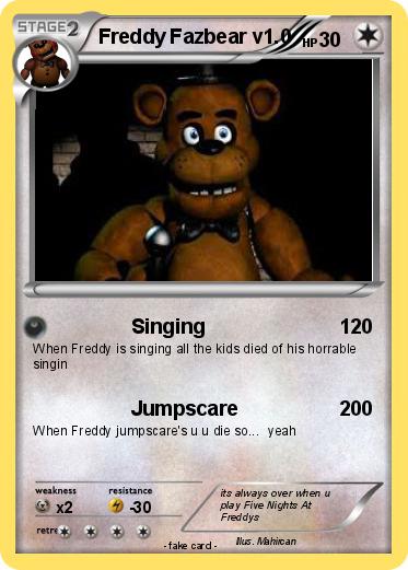 Pokemon Freddy Fazbear v1.0
