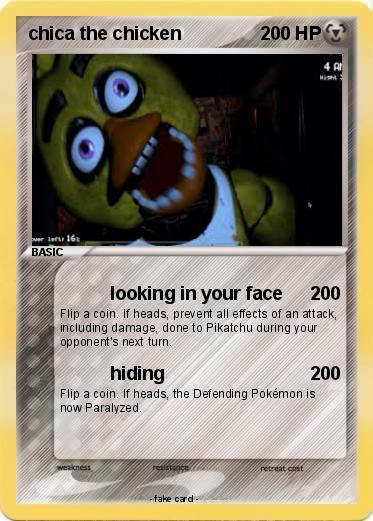Pokemon chica the chicken