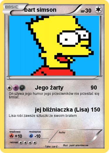 Pokemon bart simson