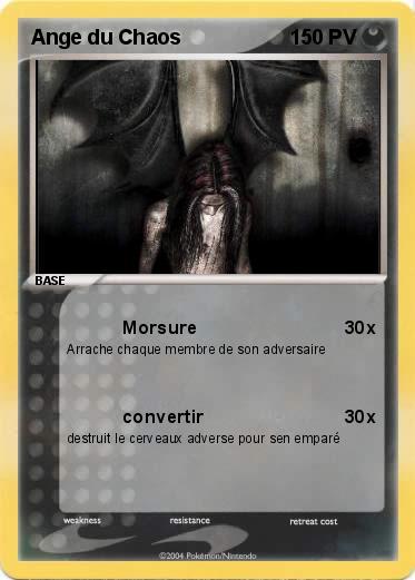 Pokemon Ange du Chaos  