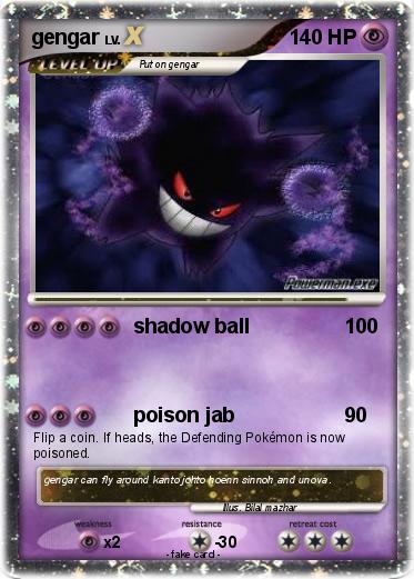 Pokemon gengar
