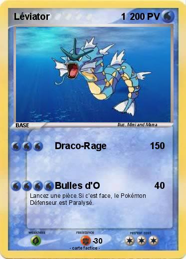 Pokemon Léviator                            1