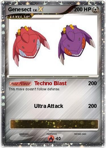 Pokemon Genesect