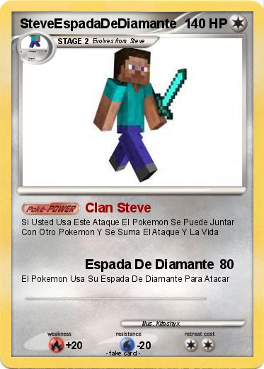 Pokemon SteveEspadaDeDiamante