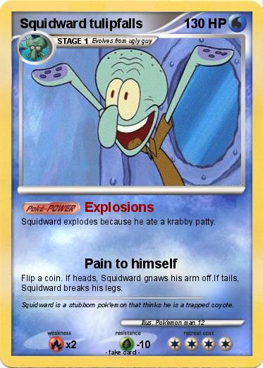 Pokemon Squidward tulipfalls