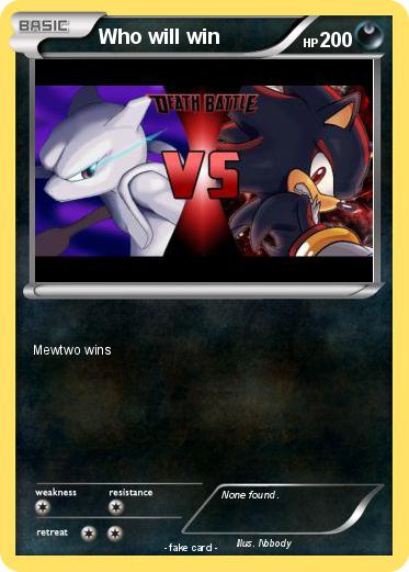 Pokemon Who will win