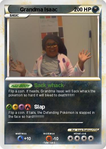 Pokemon Grandma Isaac