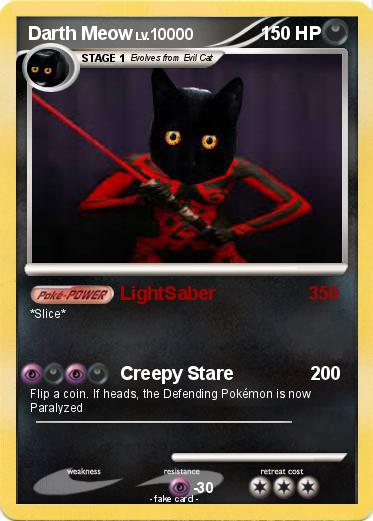 Pokemon Darth Meow