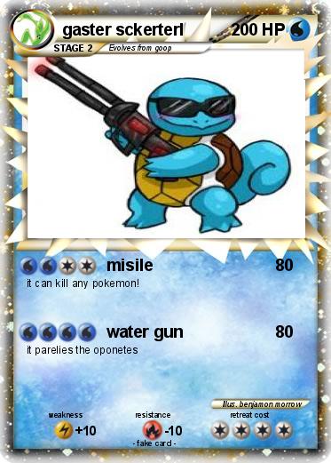 Pokemon gaster sckerterl