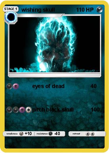 Pokemon wishing skull