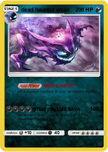 Pokemon dead haunter vmax