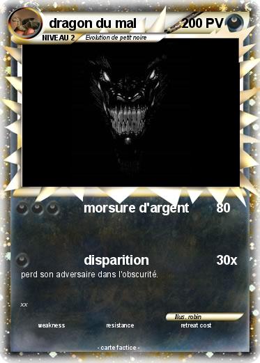 Pokemon dragon du mal