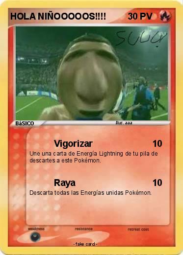 Pokemon HOLA NIÑOOOOOS!!!!