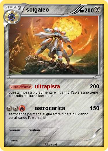 Pokemon solgaleo