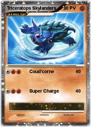 Pokemon Triceratops Skylanders