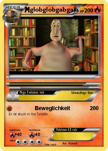 Pokemon globglobgabgala