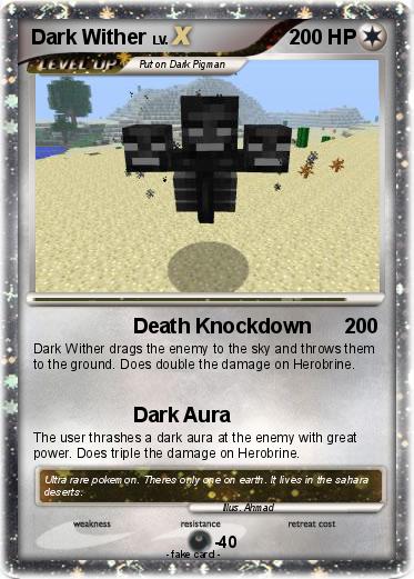Pokemon Dark Wither