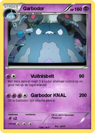 Pokemon Garbodor