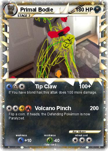 Pokemon Primal Bodie