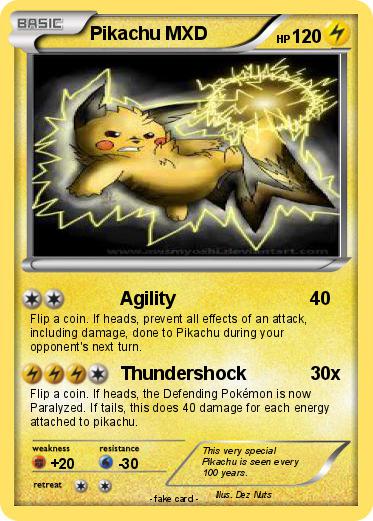 Pokemon Pikachu MXD