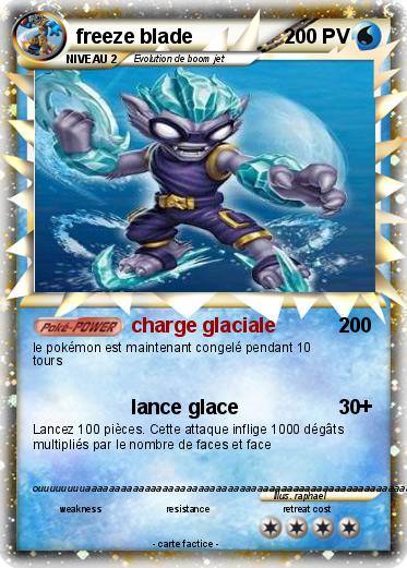 Pokemon freeze blade