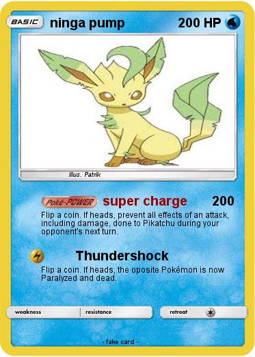Pokemon ninga pump