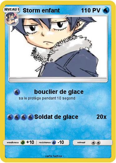 Pokemon Storm enfant